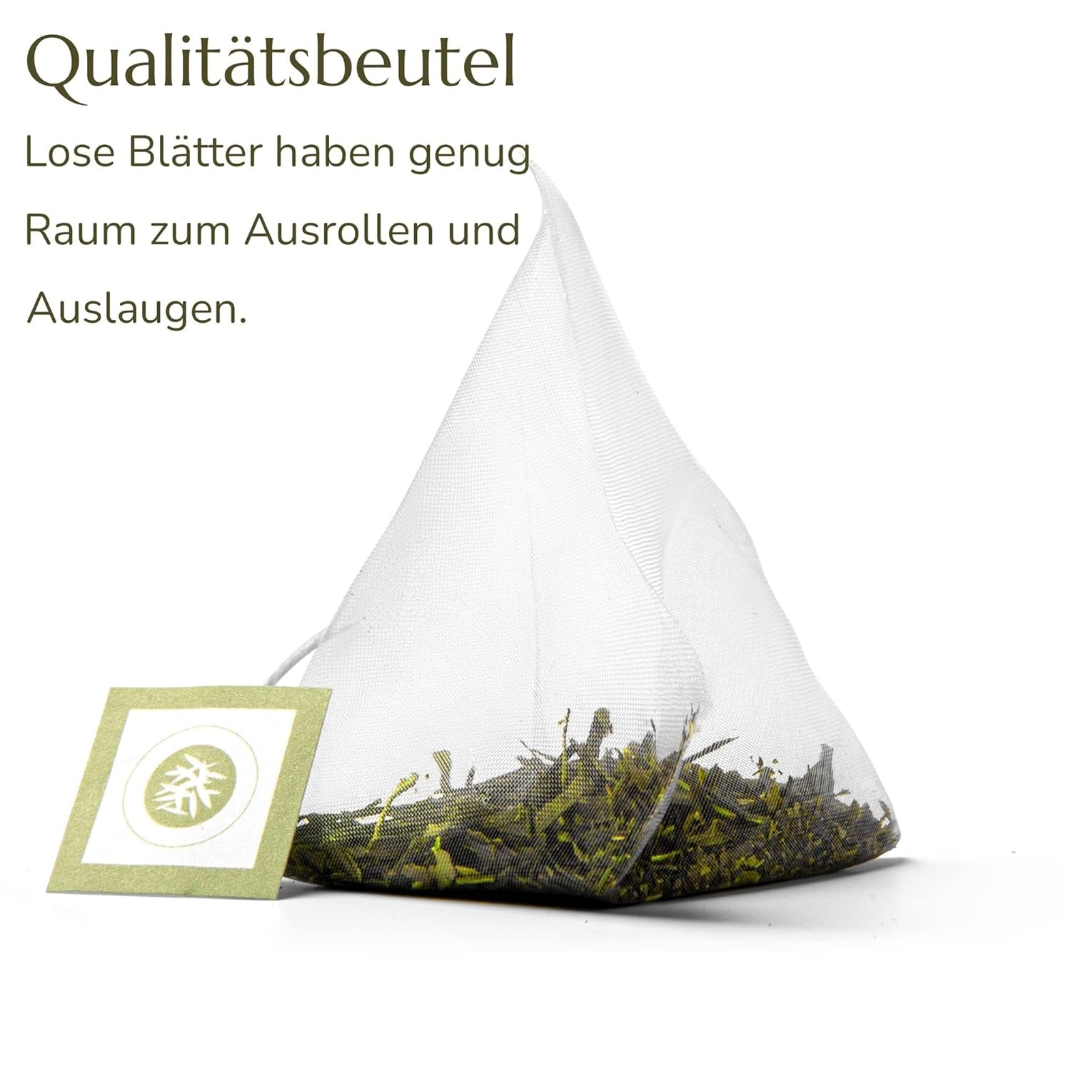 Anna'S Teapot Sencha Sachets de Thé Vert Bio - Thé Vert Japonais Bio 20 Sachets Pyramides dans un Sachet Refermable