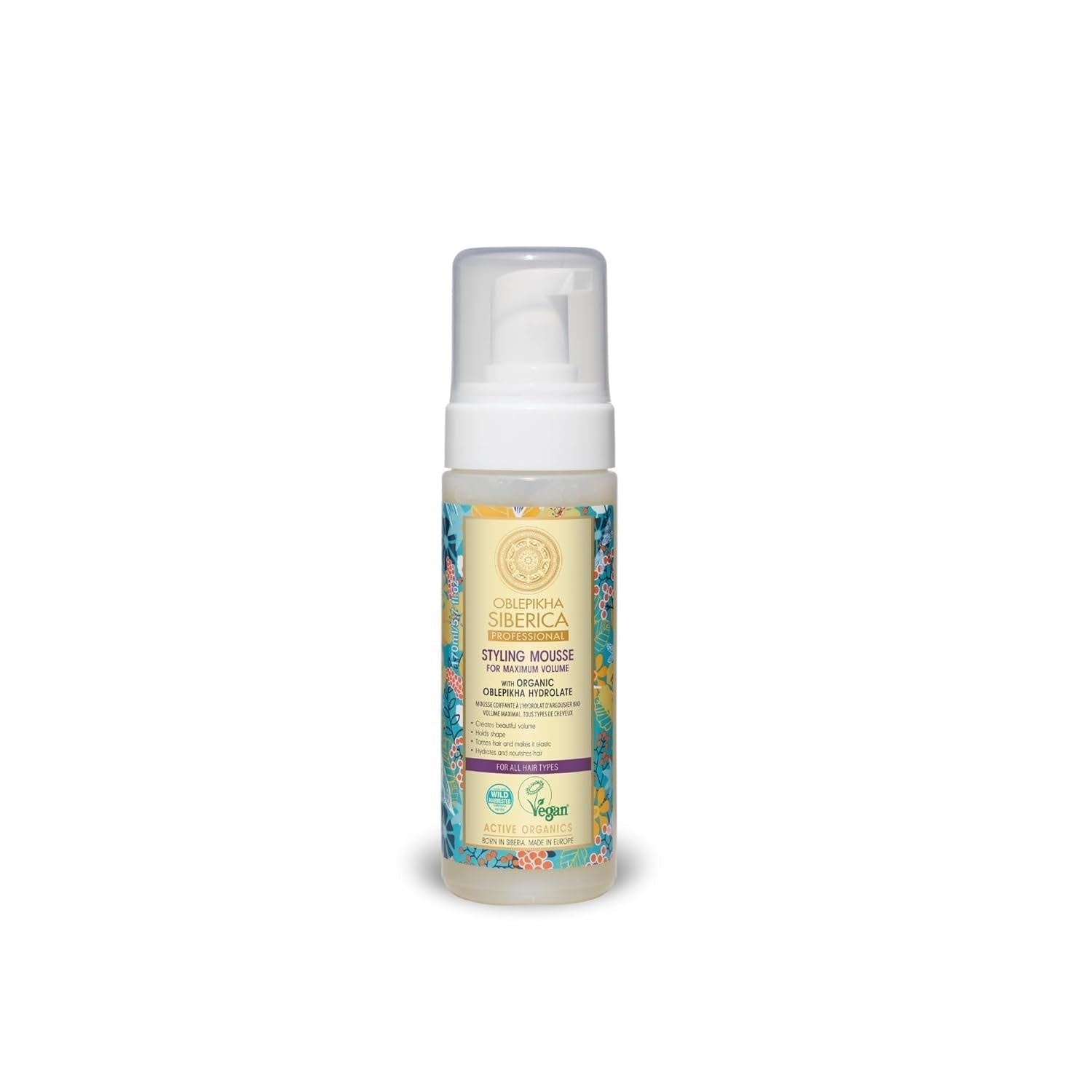 Masque Natura Siberica Oblepikha pour cheveux très abîmés, 1 paquet (1 x 170 ml) Masque capillaire Naty Shop Titre par défaut