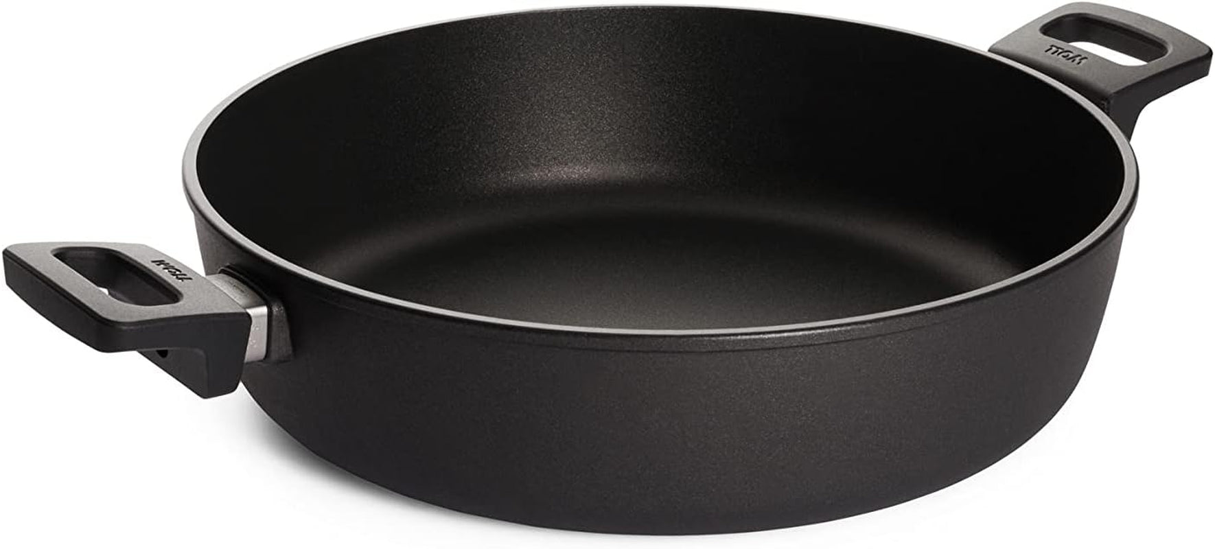 Woll Nowo Titanium Kasserolle - Induktiv -, Ø 32 Cm, 8 Cm Hoch, 5,5 Liter, Mit 2 Seitengriffen - Geeignet Für Alle Herdarten Moules et plaques pour la cuisson Naty Shop 32 Cm, 8 Cm Hoch, 5,5 Liter