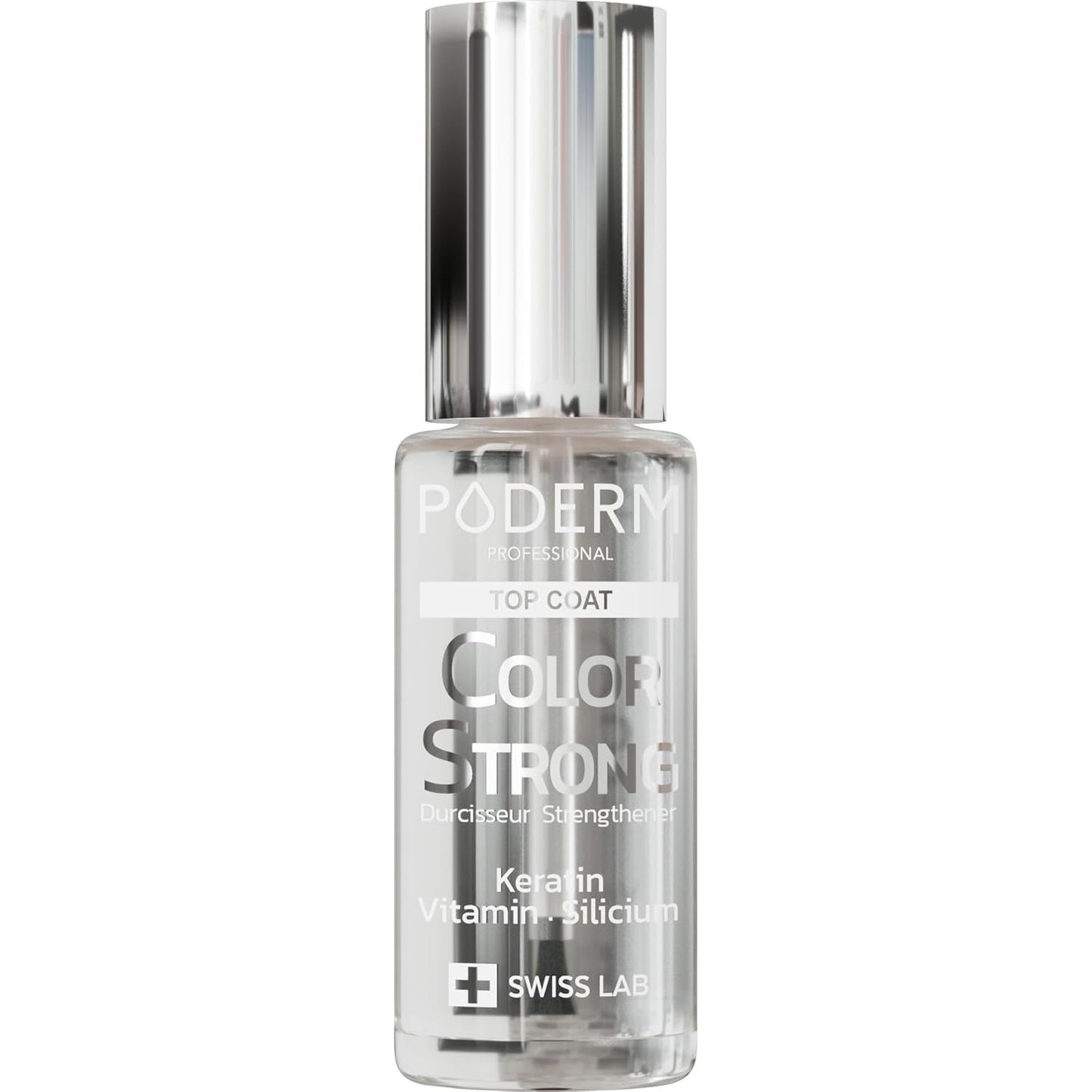Nagelhärter Lack Mit Biotin, Silizium Und Keratin - Stärkt und Repaired Beschädigte, Geschwächte, Brüchige Nägel Durch Gel-Nagellack, Alterung – Gloss Shine - Hände & Füße - Swiss Made