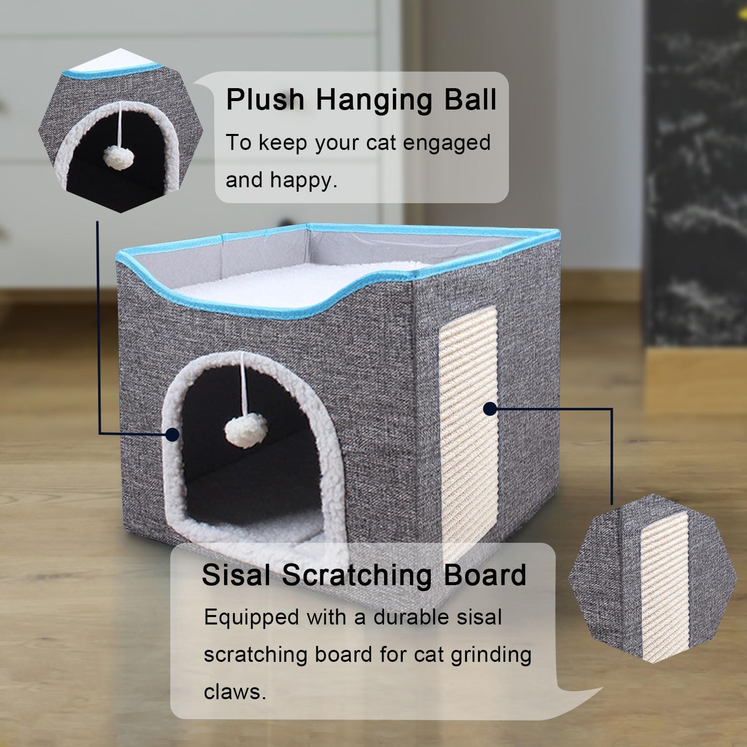 Couvertures et meubles, Animaux, Grottes et maisons, Chats, Lits pour chats, Chats - lits, matelas