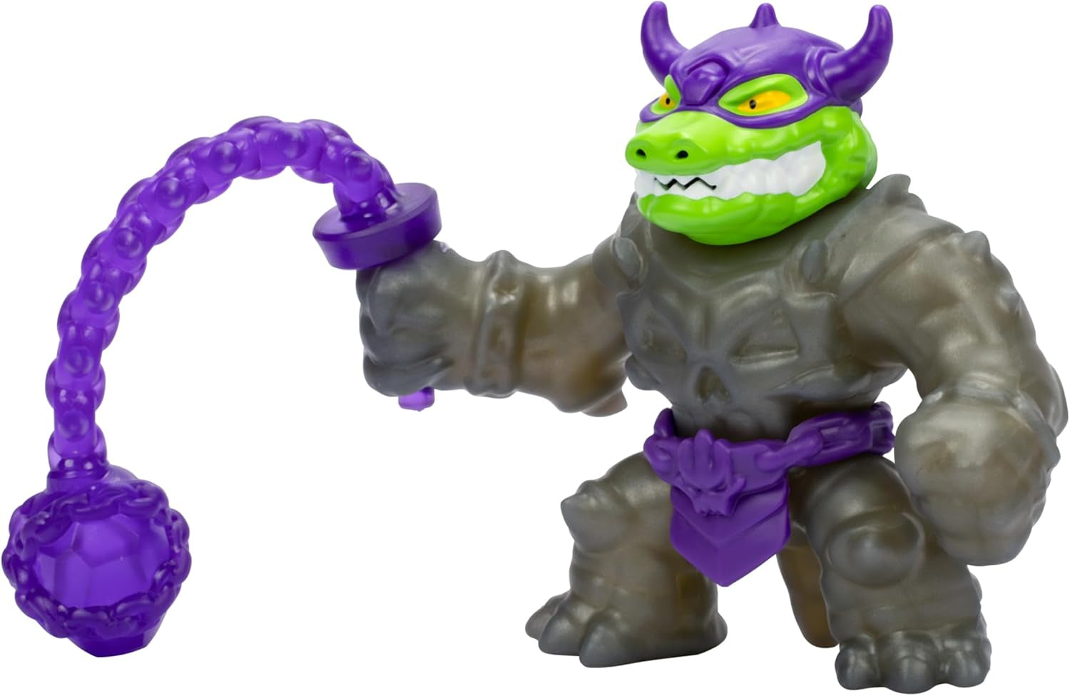 Heroes of Goo Jit Zu Stretch Strikers Deluxe Hero Pack Rock Jaw Figurine extensible avec plus de 20 figurines Cool Fighting Gear Naty Shop
