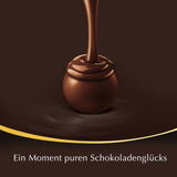 Boules de chocolat Lindor 70% de cacao extra noir | Sachet de 137g | Env. 10 boules de chocolat noir fin fourrées fondantes | Cadeau de chocolat | Cadeau chocolat