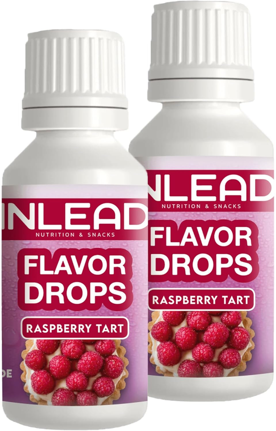 - gouttes de saveur | Arôme pour édulcorants sans sucre et sans calories Naty Shop 2X 30Ml Tarte aux Framboises - Himbeer-Torte