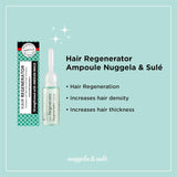 Ampoules de revitalisant capillaire Nuggela & Sulé, augmente la densité et la force des cheveux Soin capillaire Nuggela