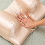 Oreiller cervical anti-rides InnovaGoods avec housse en satin Youthlow, multicolore