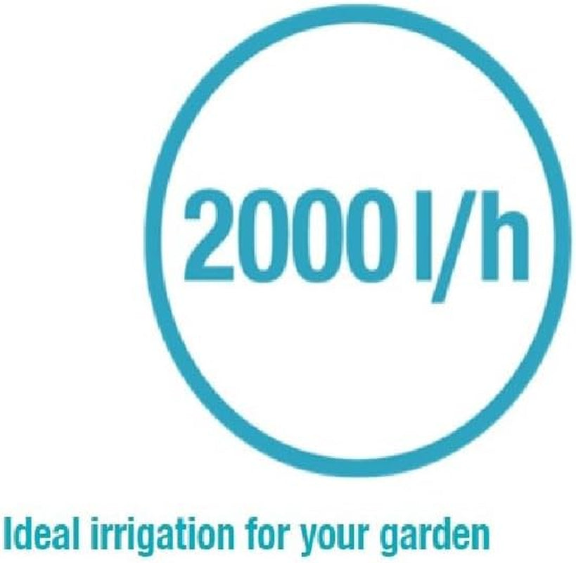 Système d'irrigation Gardena Micro-Drip Basic Unit 2000 : unité de base pour réduire la pression, débit d'eau env. 2 000 l/h, technologie de connexion simple et rapide (1354-20)