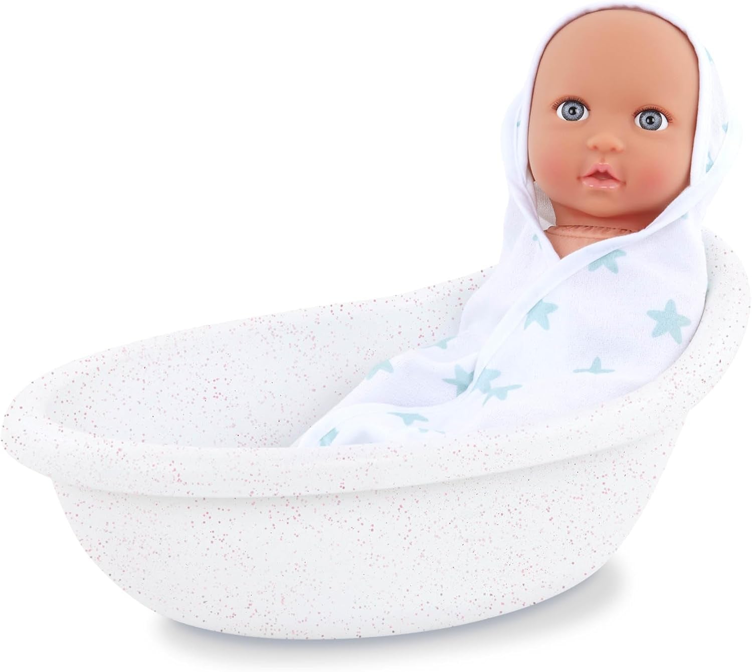 LullaBy – Baignoire pour poupée – Ensemble de bain – Jouet de bain – Accessoires pour poupée – Jeu d'eau réaliste – Enfants de 2 ans et plus