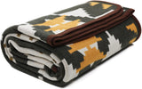 ACUSHLA 200,7 x 160 cm, 1,7 kg, couverture, couverture en laine, couverture de voyage chaude, couverture tricotée, couvertures décoratives pour canapé, chaise, lit, salon, camping, convient pour toutes les saisons Ww203 lits et couvertures Beuche den ACUSHLA-Store vert indien 79" X 63"