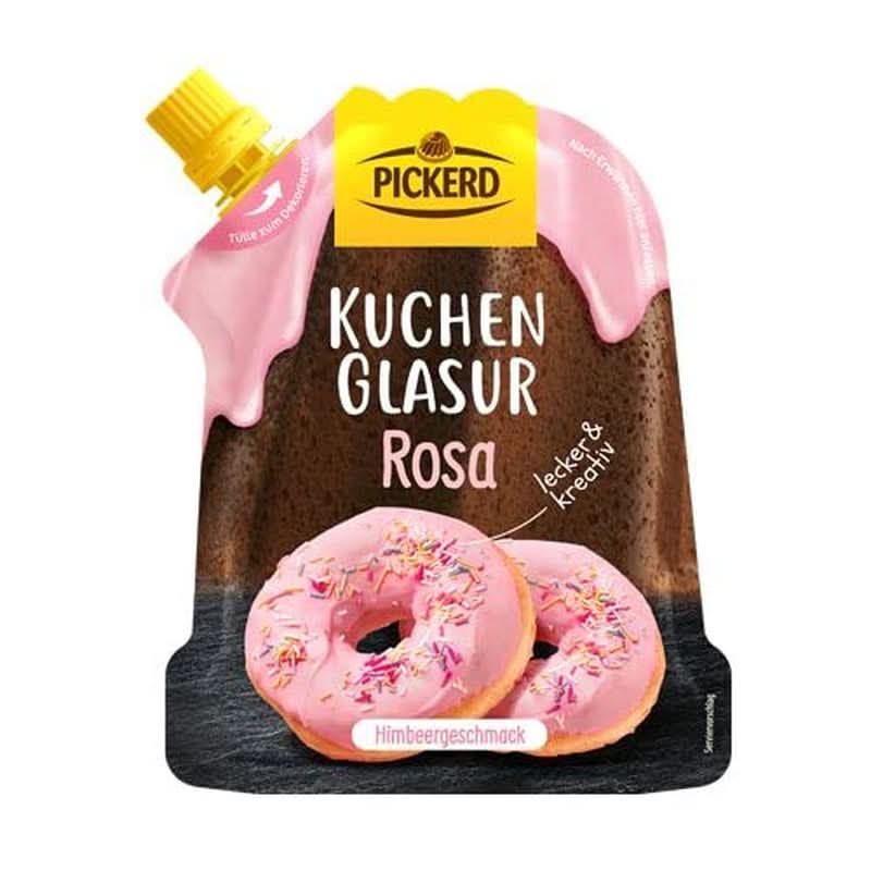 Glaçage à gâteau, saveur rose, baies et framboise, 125 grammes Glaçages et décoration Naty Shop Default Title