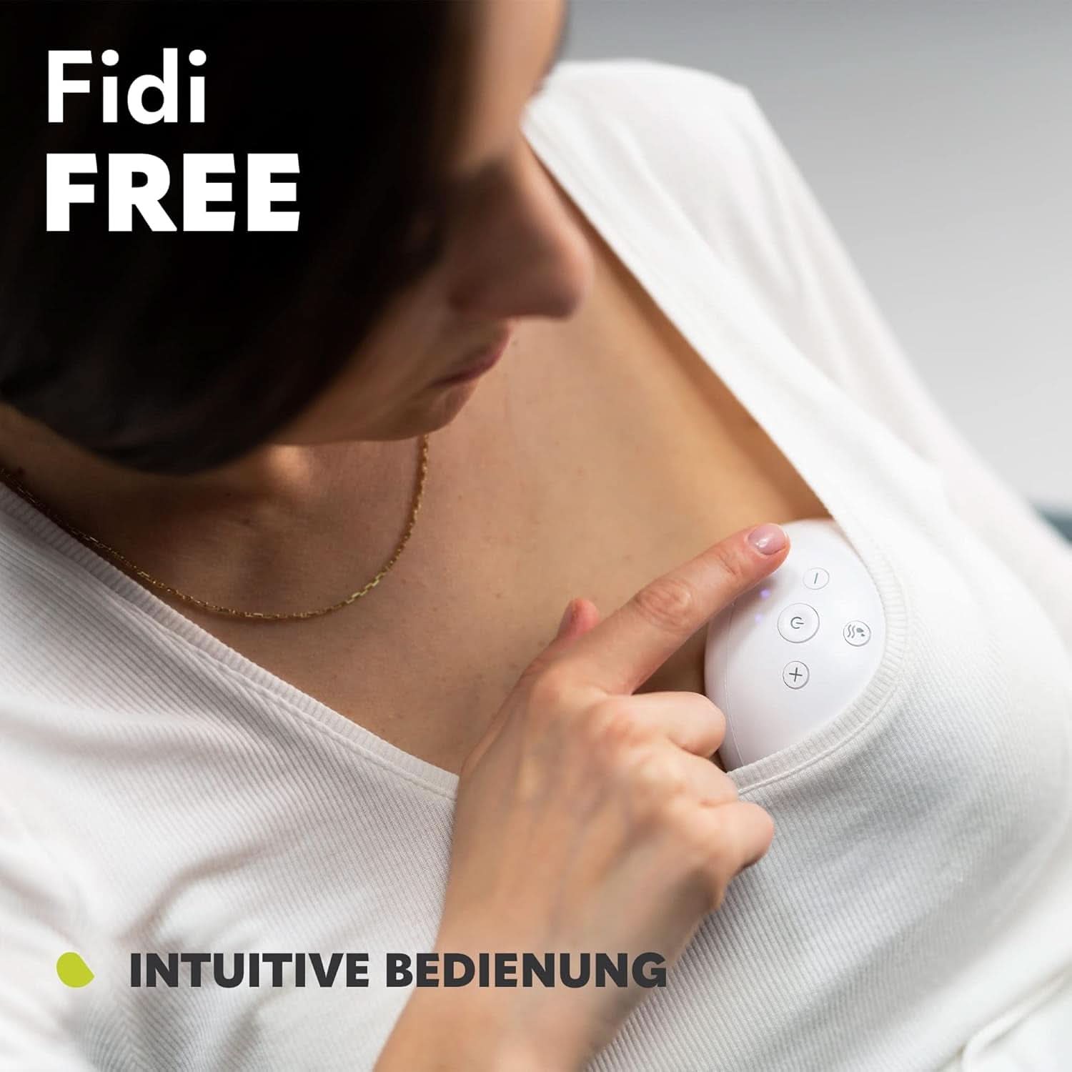 Tire-lait électrique LIONELO Fidi Free 2, mode massage, 5 niveaux d'intensité Accessoires Alimentation et Allaitement Bebe Naty Shop