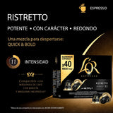 capsules en aluminium, Ristretto, Intensité 11, 40 pièces, 208 g