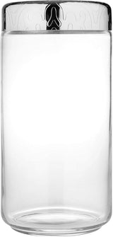 Alessi MW21/75 Pot de cuisine en verre enduit 75 cl Boîtes de conservation alimentaire Naty Shop 150Cl