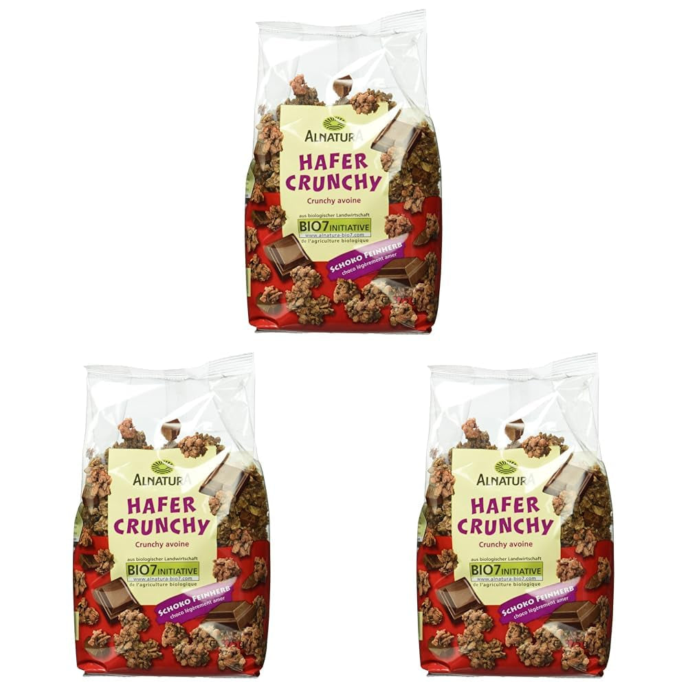 Galettes d'avoine croustillantes au chocolat bio, 375g