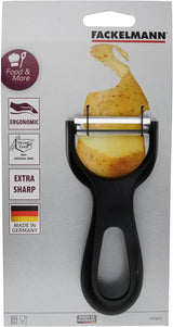 Fackelmann Éplucheur 13,5 cm, Éplucheur avec manche très ergonomique et léger Éplucheur Naty Shop