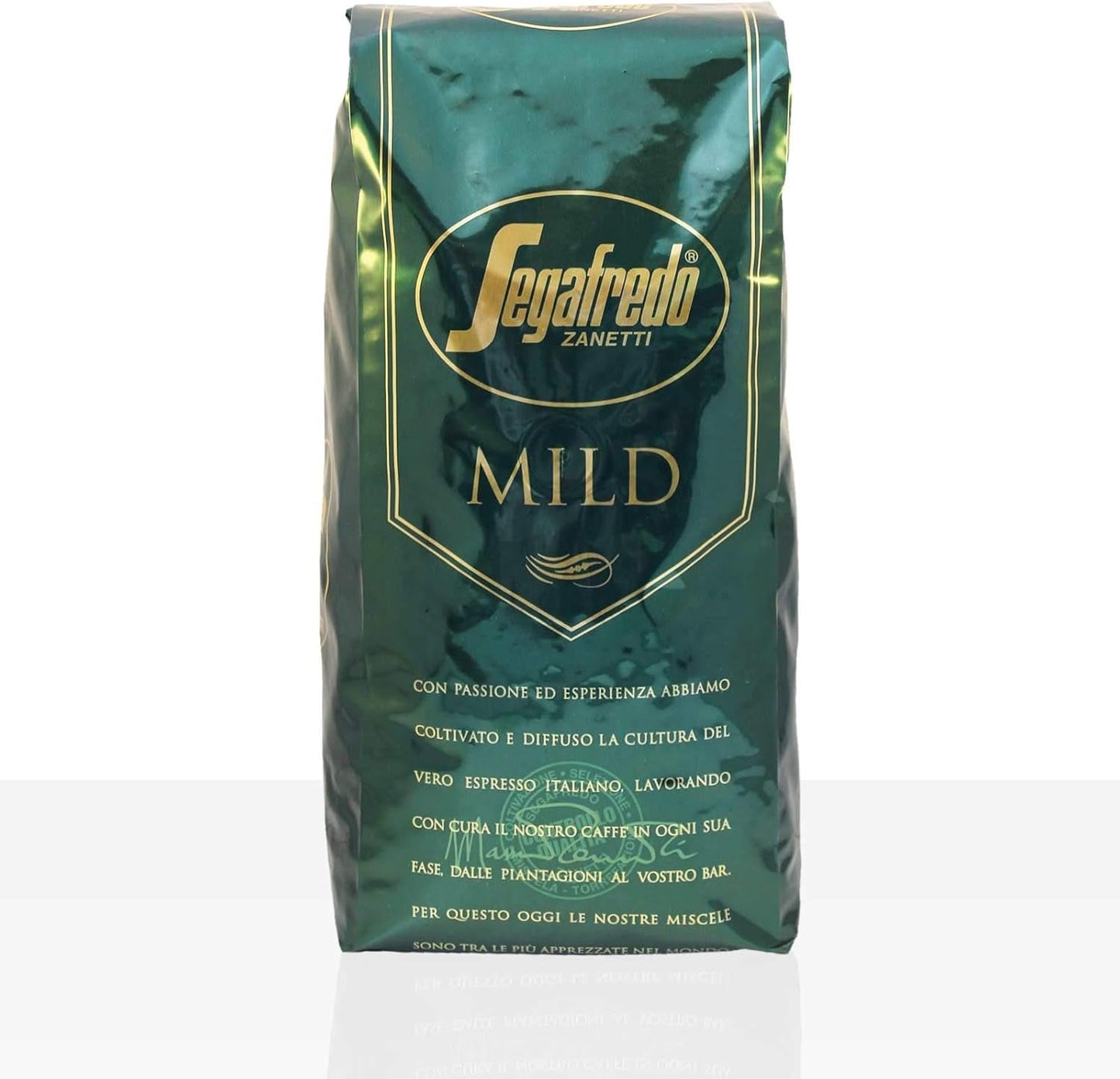 Café expresso extra doux Segafredo 1000g en grains