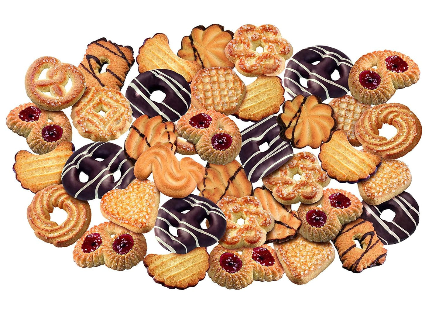Mélange à gaufrettes mélangées, chocolat, 500 g (paquet de 2)