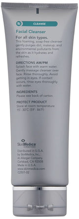 SkinMedica Facial Cleanser - mousse nettoyante pour peaux normales ou sèches et parfaite comme nettoyant Naty Shop