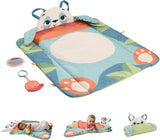 Fisher-Price Giant Ear Elephant - Adorable peluche douce avec de très grandes oreilles, composée à 90 % de plastique recyclé et emballage certifié FSC, pour bébés de 3 mois et plus, HKD63 Baby Toys Naty Shop Panda