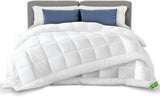VOUNOT Couette 155X200Cm, Couette Hiver 4 Saisons Parure de 2 500GSM, composée de 2 couettes nouées ensemble Couette Adaptable été comme hiver, Norme Oeko-Tex Couettes et couettes Naty Shop Couverture 4 saisons par 2 220X240Cm