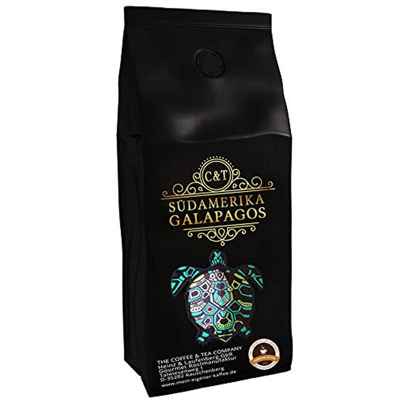 Café spécial d'Amérique du Sud - Galapagos, l'écosystème unique des îles (1000 grammes, grains entiers) - café d'origine unique - café haut de gamme - faible acidité - légèrement torréfié et frais