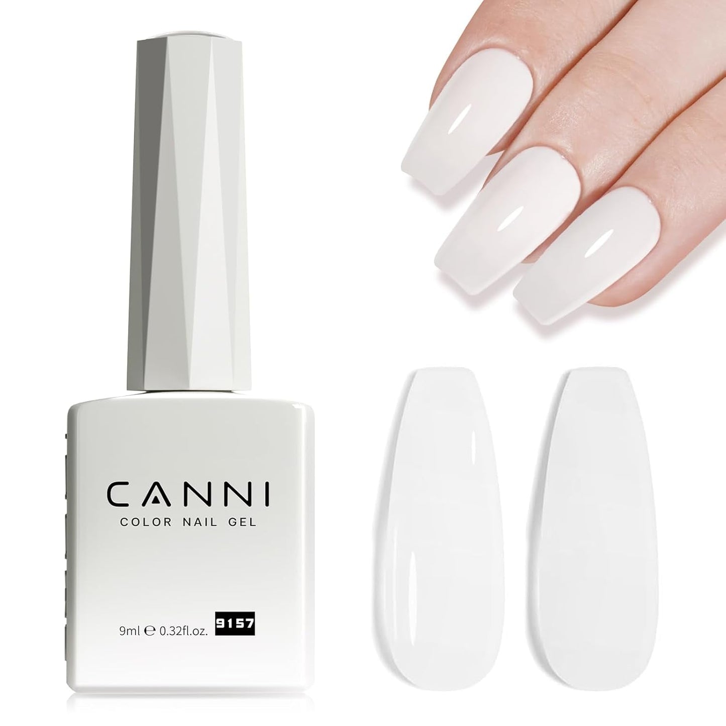 Vernis à ongles gel CANNI, semi-permanent, violet foncé, vernis à ongles, gel UV, trempage, manucure