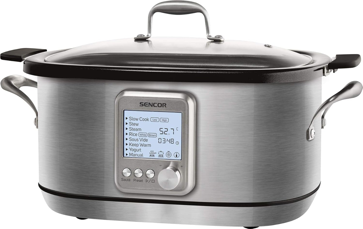Mijoteuse SPR 5520SS SENCOR Mijoteuse Naty Shop Argent 6 Litres