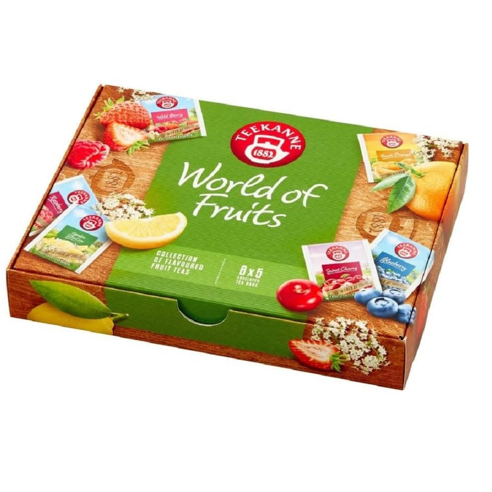 Teekanne World of Fruits Coffret Sélection de Thés aux Fruits 6 saveurs 5 sachets de thé