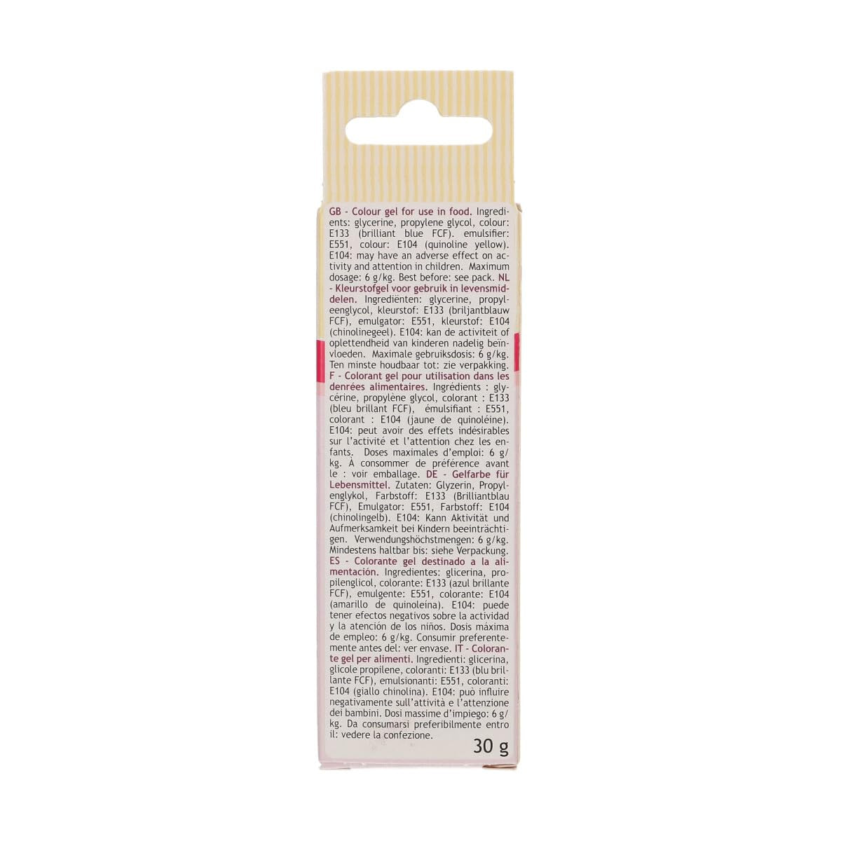 Colorant alimentaire Funcakes Gel Turquoise : Colorant alimentaire très concentré pour pâte, crème, fondant et pâte d'amande. Dosage facile. Une seule goutte pour créer des couleurs vibrantes. Halal. 30g.