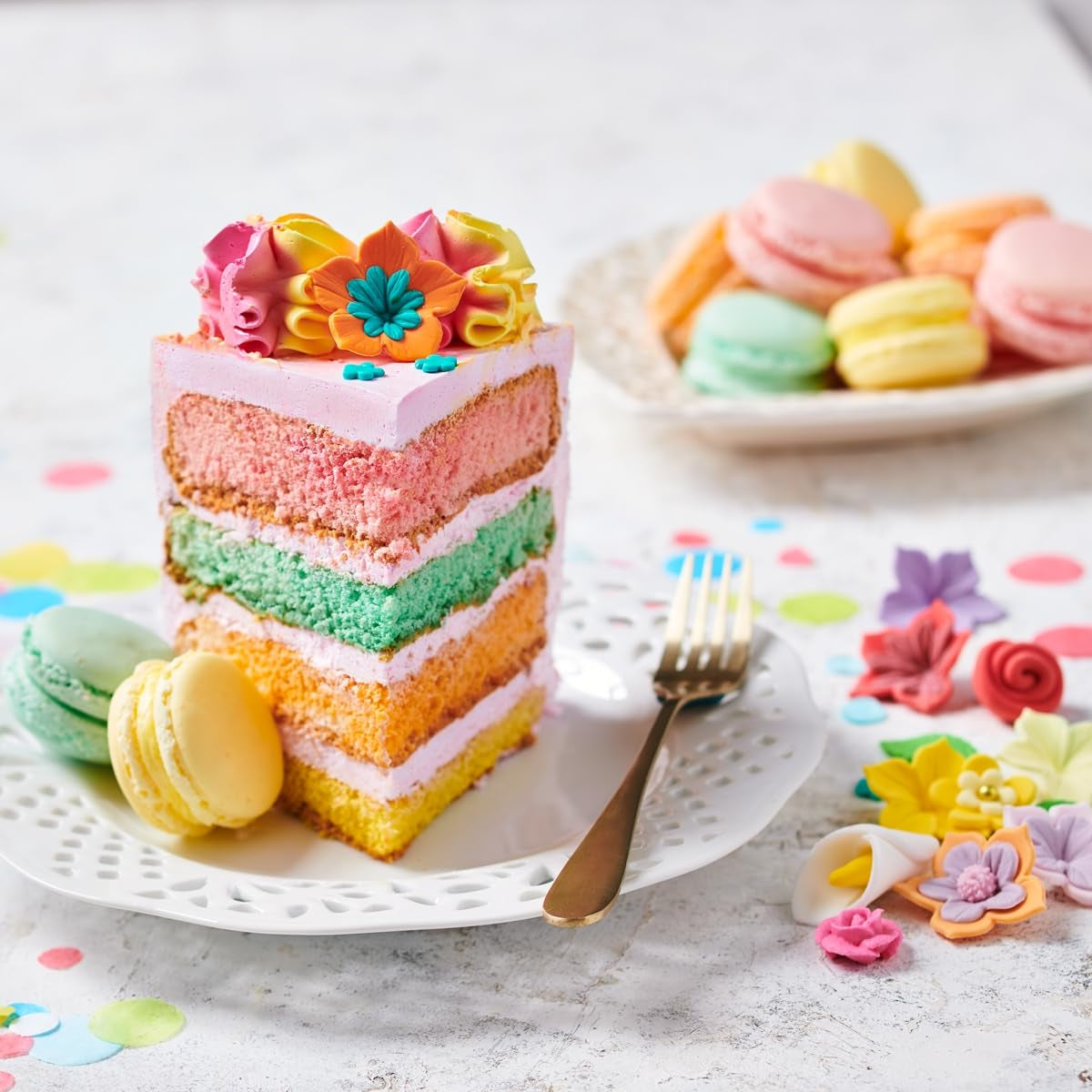 Set de colorants alimentaires Funcakes Paste Colorants, 8 pièces : Colorant alimentaire concentré pour pâte, crème, fondant, pâte d'amande, pâte, pâte à modeler et pâte à fleurs. Halal.