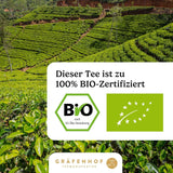 Thé Yerba Mate biologique L'original 1 kg de thé maté en vrac à haute teneur en caféine, non torréfié, séché à l'air, testé en laboratoire, feuilles de maté emballées en Allemagne, qualité supérieure Gräfenhof