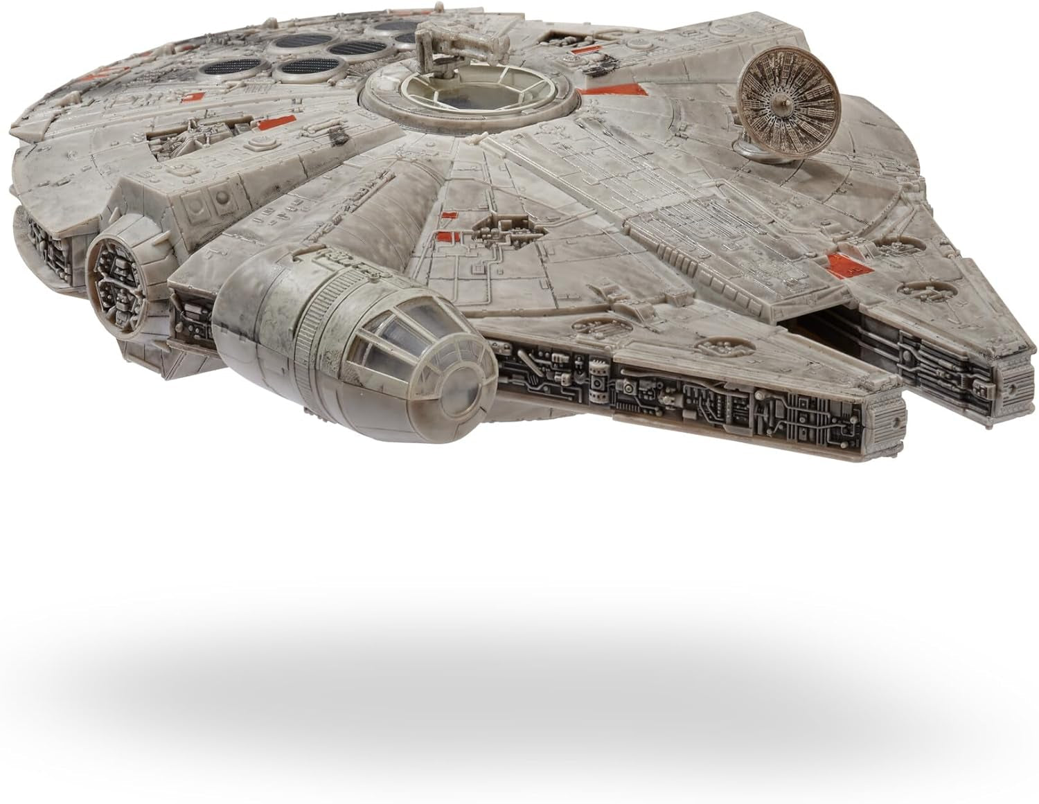 Star Wars Micro Galaxy Squadron SWJ0332 - Véhicule Officiel Millennium Falcon 22,5 cm avec Lumières, Sons et Figurines Naty Shop
