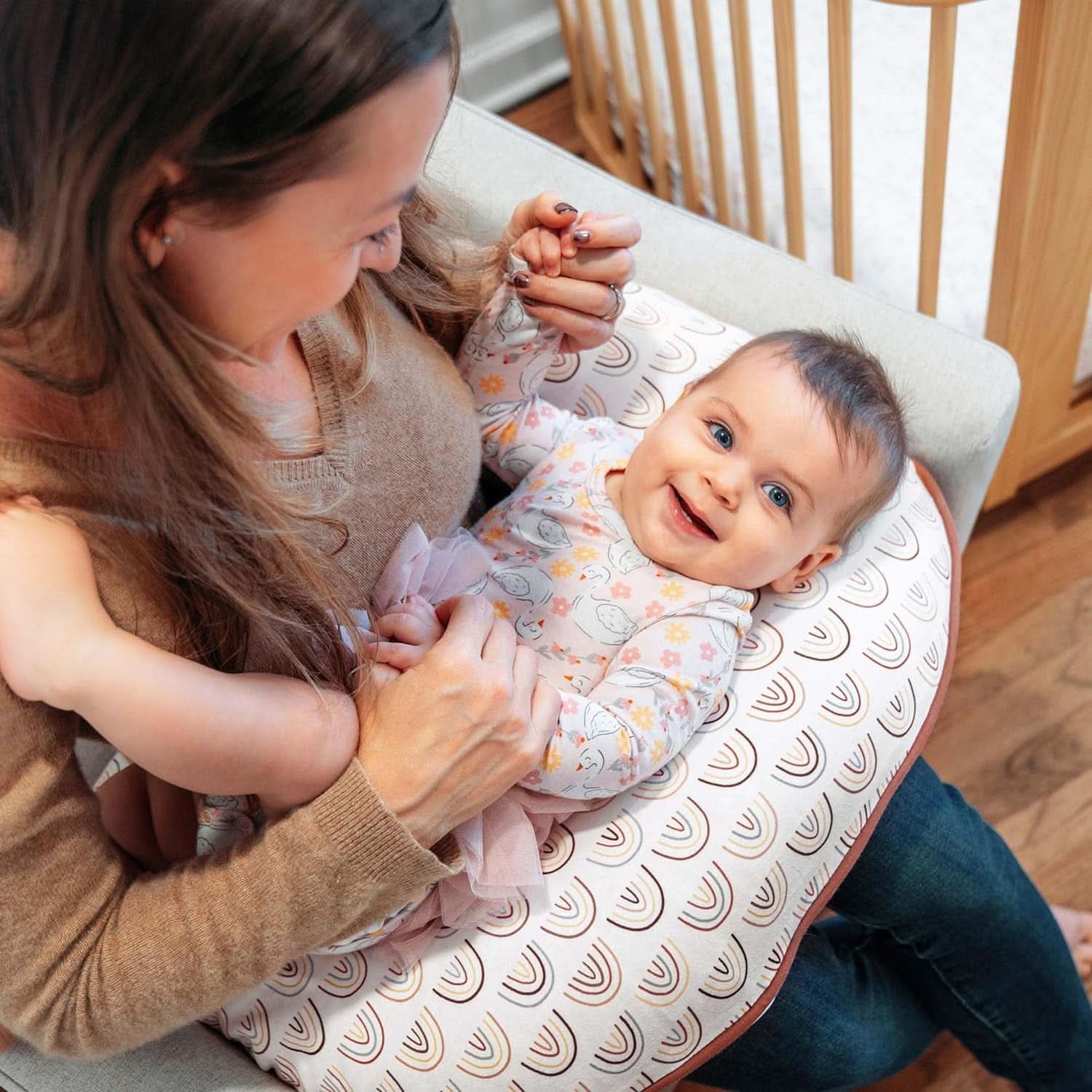 Housse de coussin d'allaitement - Tissu Bio Alimentation et Accessoires d'Allaitement Bebe Naty Shop