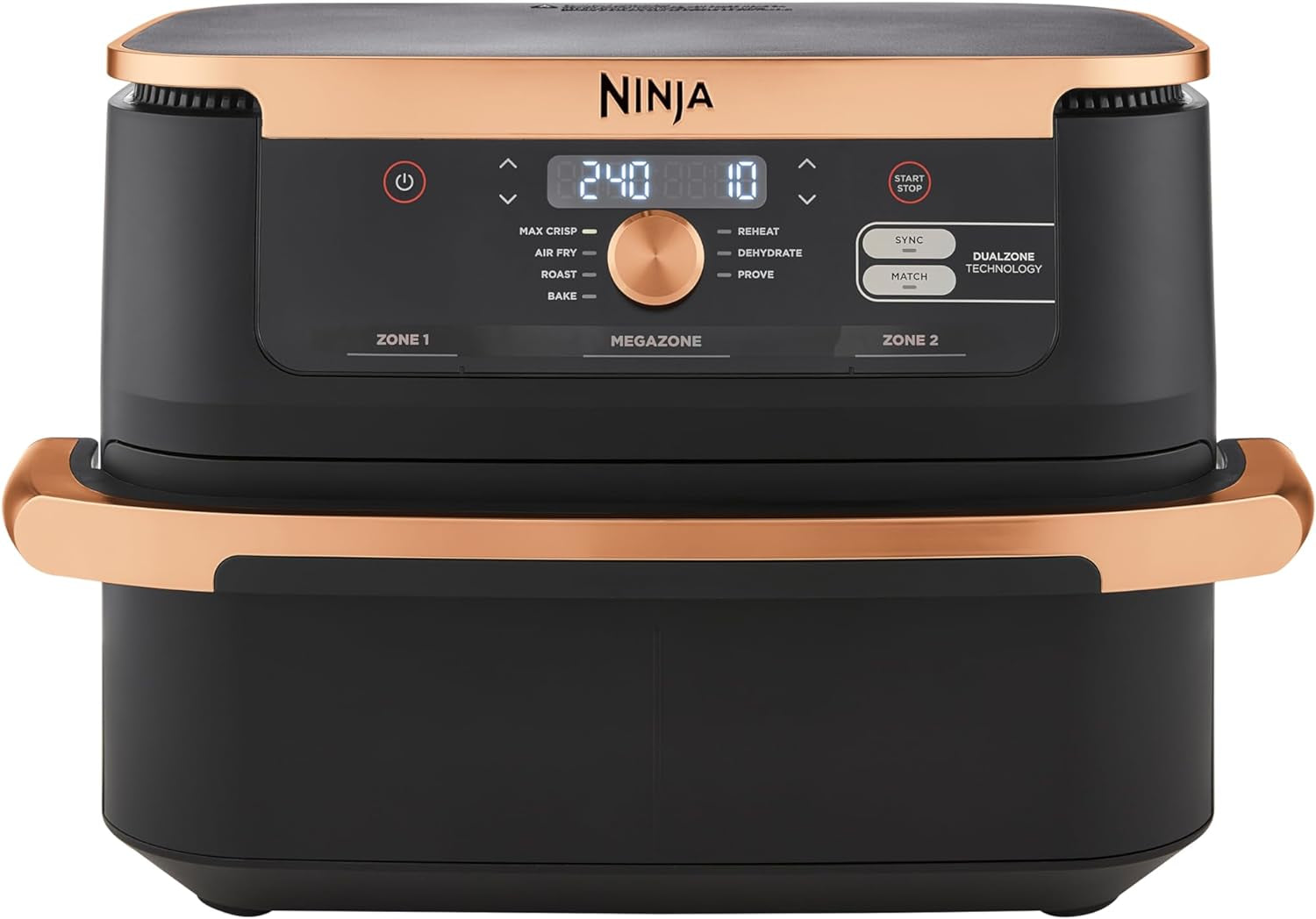 Friteuse à air double zone Ninja Foodi Flexdrawer, appareils AF500EUCP Naty Shop Titre par défaut