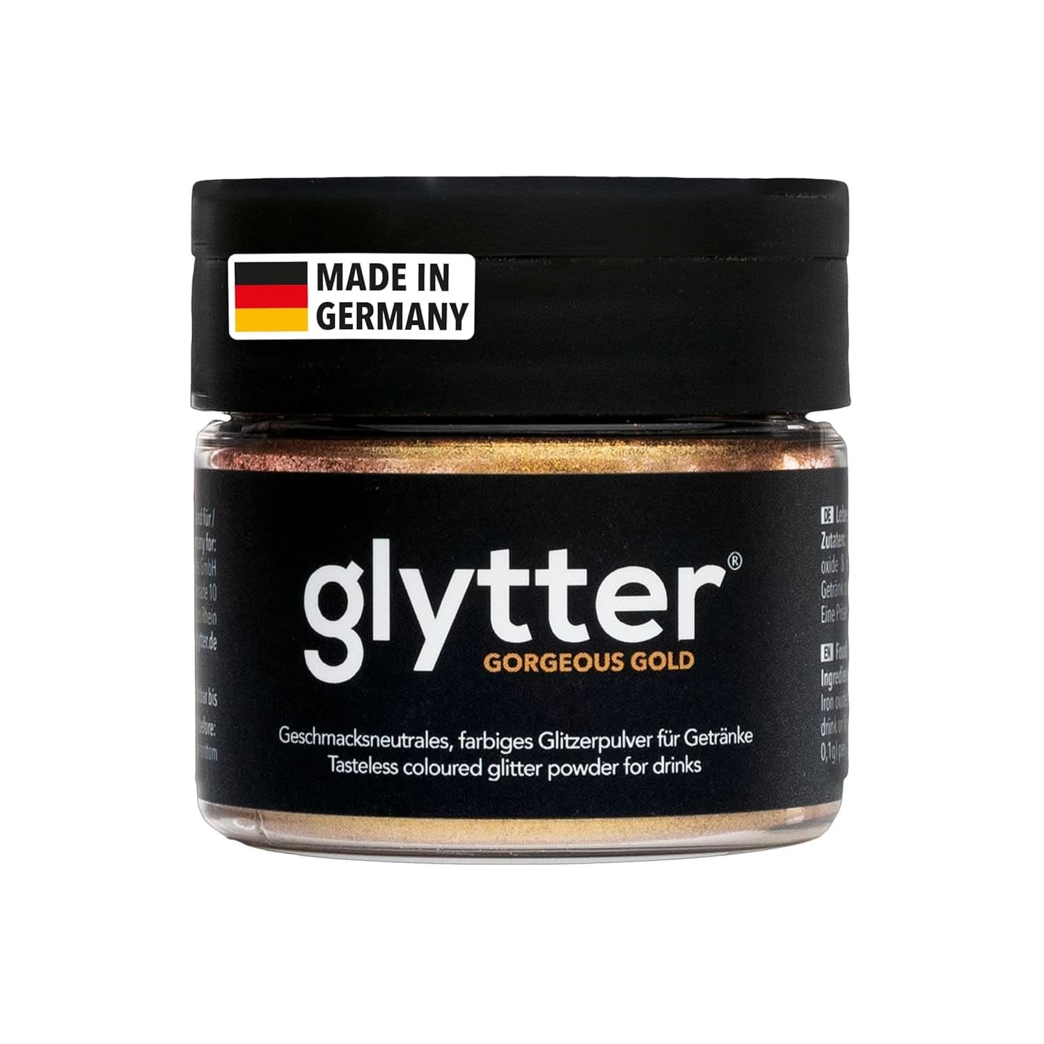 Glytter, Paillettes comestibles pour boissons et liquides, 10 grammes Glitter Naty Shop
