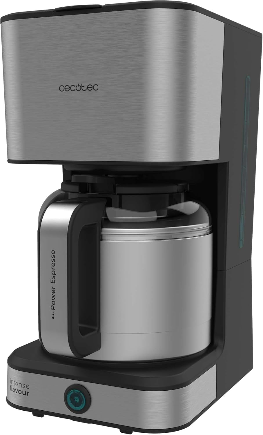 Cafetière goutte à goutte Cecotec Coffee 66 Drop & Thermo, 950 W, 1,2 L, 10 tasses, technologie ExtremeAroma, fonction anti-goutte, indicateur de niveau d'eau, filtre principal réutilisable, protection contre la surchauffe