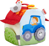 HABA 306383 - Cube de jeu ferme, jouet multifonctionnel à partir de 6 mois Jouets bébé Naty Shop