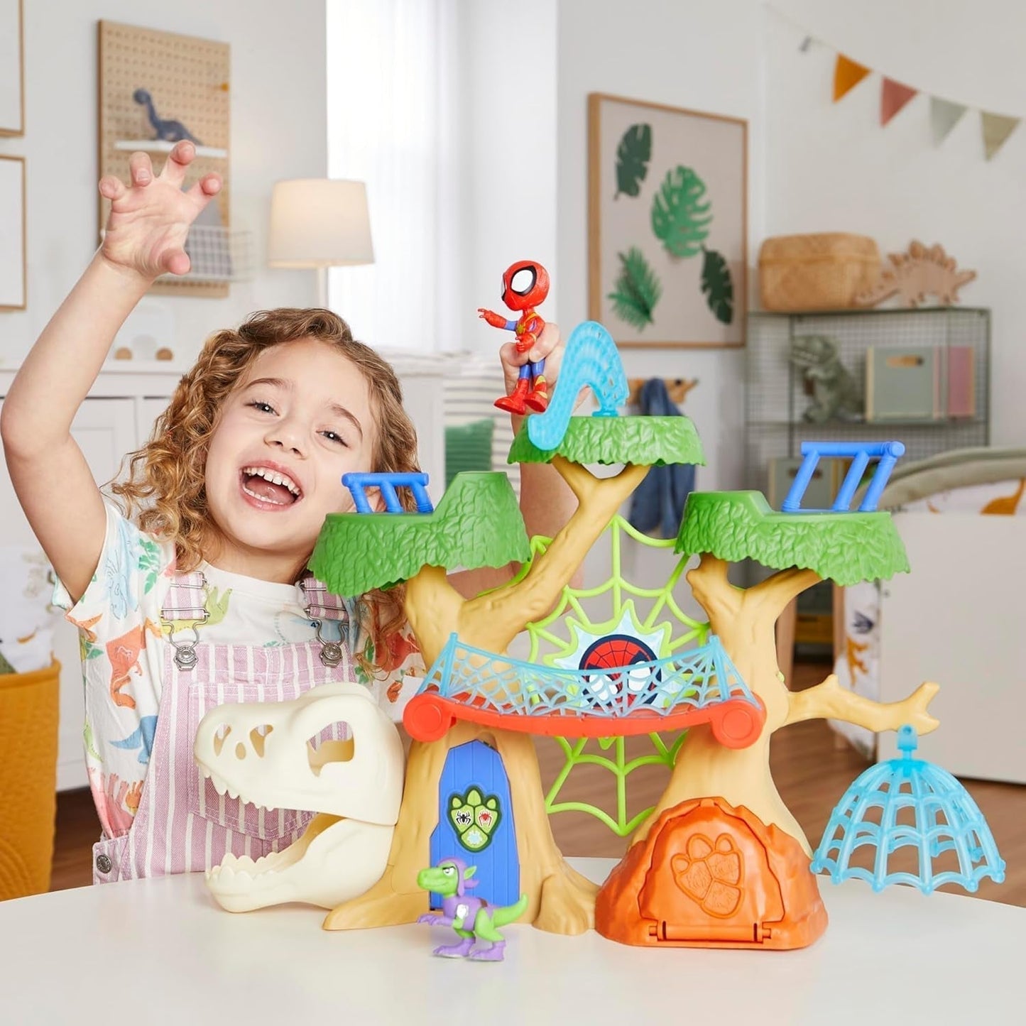 Marvel Spidey et ses super amis Dino Treehouse Superhero Playset Figurines Naty Shop