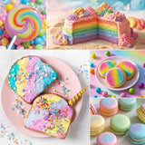 Paillettes comestibles - 6G colorant alimentaire en poudre pour chocolat, fraise, muffins, gâteaux, fondant (or)