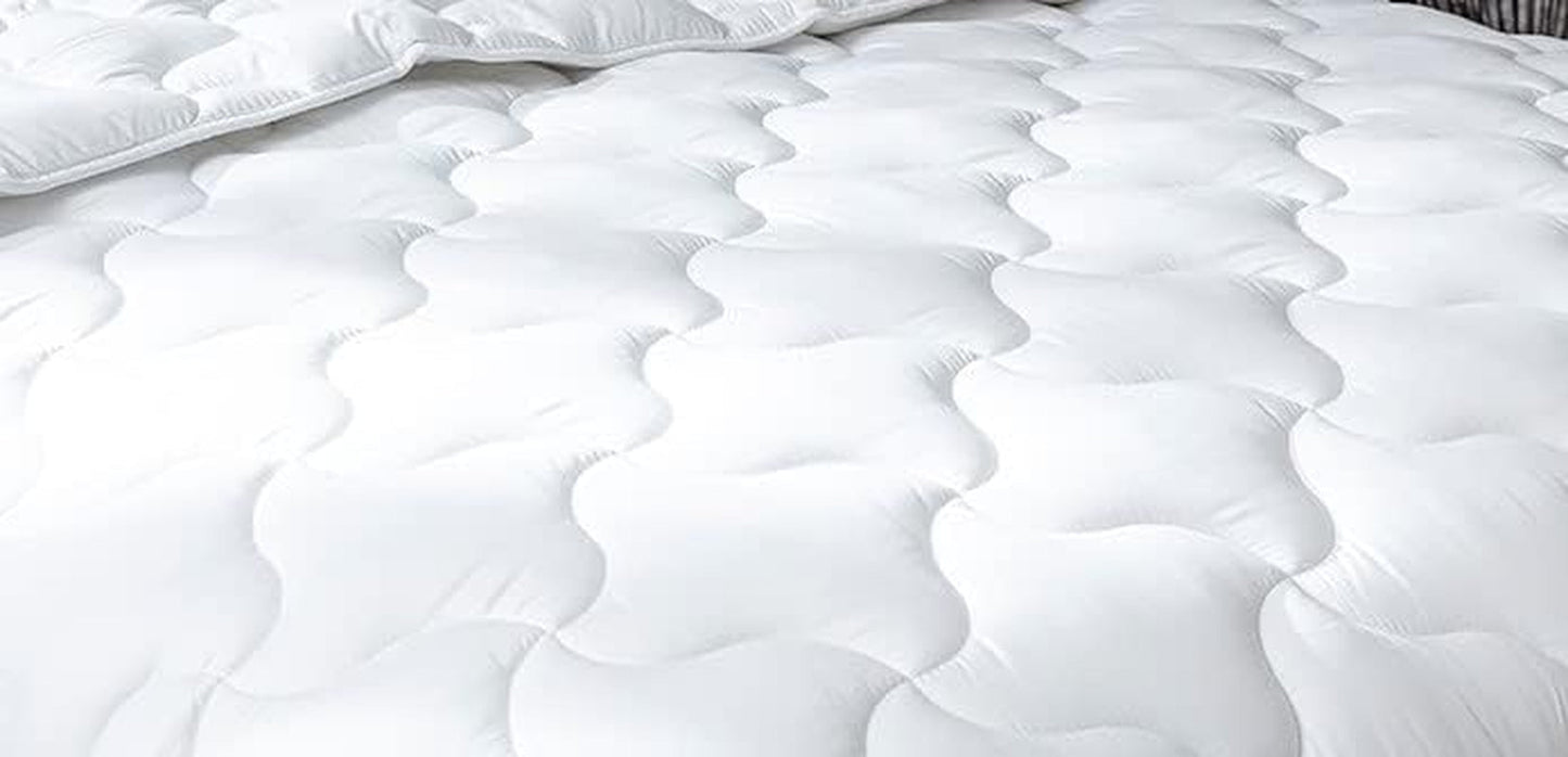 Housse de couette Acaristop Anti-acariens et antibactérienne, blanc, 240 X 260 cm Couettes et couettes Naty Shop
