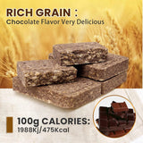 Barres d'urgence Tablettes de survie au goût de chocolat pour les activités de plein air Camping Urgence Blizzard Tremblement de terre Kit de préparation longue durée 12 pièces