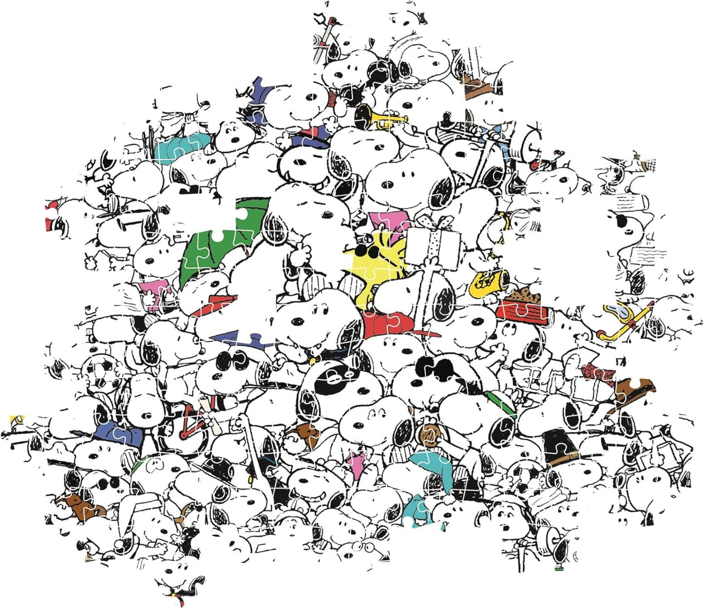 Clementoni - 39804 - Impossible Puzzle Peanuts - Puzzle 1000 pièces pour adultes et enfants de 14 ans, jeu d'adresse pour toute la famille Puzzle Naty Shop