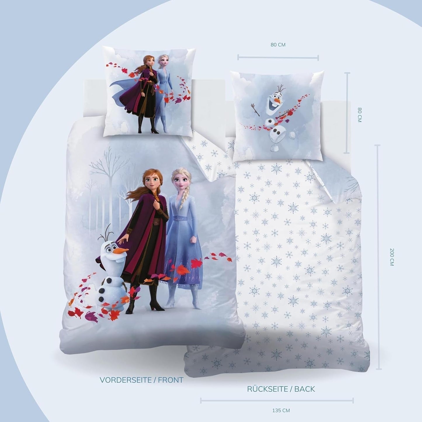 Linge de lit enfant, divers personnages de dessins animés, 100% coton Linge de lit - enfant Naty Shop
