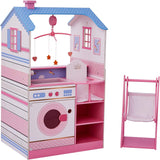 Olivia's Little World Teamson Kids Poupées en bois, 45 cm, double face, pour enfants TD-11460W