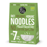 DIET-FOOD Riz instantané Shirataki Konjac biologique, faible en glucides, faible en calories, végétalien, sans gras, sans soja, sans gluten, compatible céto, minceur, 300 grammes