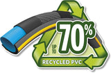 Tuyau HOZELOCK - Ultramax 12,5 mm x 30 m, jusqu'à 70 % de PVC recyclé, robuste, résistant aux intempéries, anti-torsion, résistant à la flexion et à l'écrasement, gris