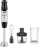 DD6558 DD655810 Quickchef Mélangeur 3-en-1, technologie Powelix, 3 Zubehörteile, Edelstahl, Stahl/Schwarz Kitchen Naty Shop