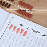 Palette de vernis à ongles 216 couleurs, présentoir à ongles, plaques de carte de couleur de vernis à ongles, nuancier d'ongles, accessoires de vernis à ongles