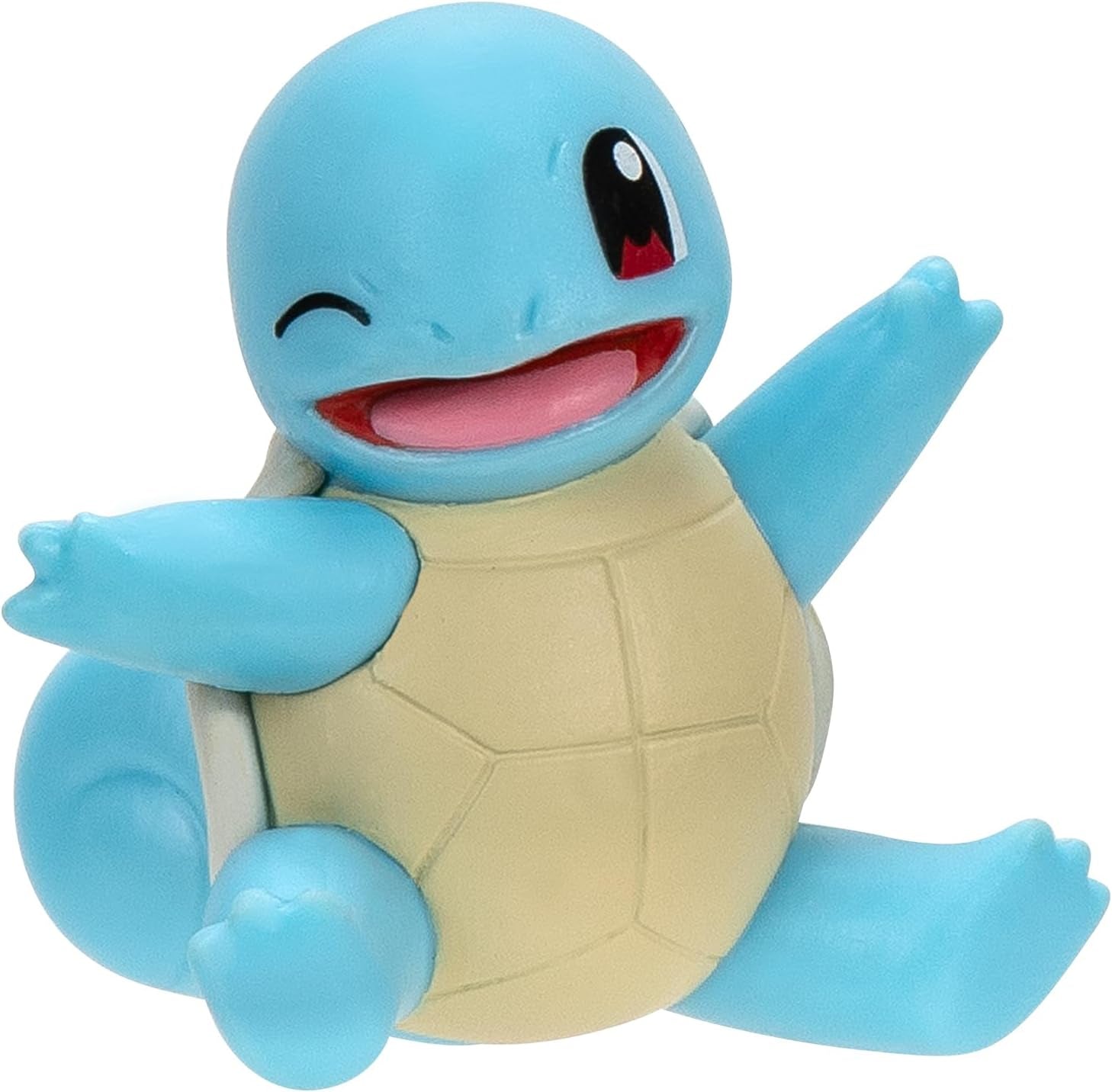 Pokémon PKW3586 - Pack de figurines de combat - Figurines détaillées officielles Pikachu et Schiggy 5 cm chacune Figurines Naty Shop