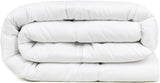 Couette TRAMAS+ 200 Gr/M² pour lit en fibres creuses siliconées - 150X220 Cm - Certifié Oeko Tex - Blanc, doux, chaud, minimaliste - Lit 90 Cm Couettes et couettes Naty Shop 180X220 Cm